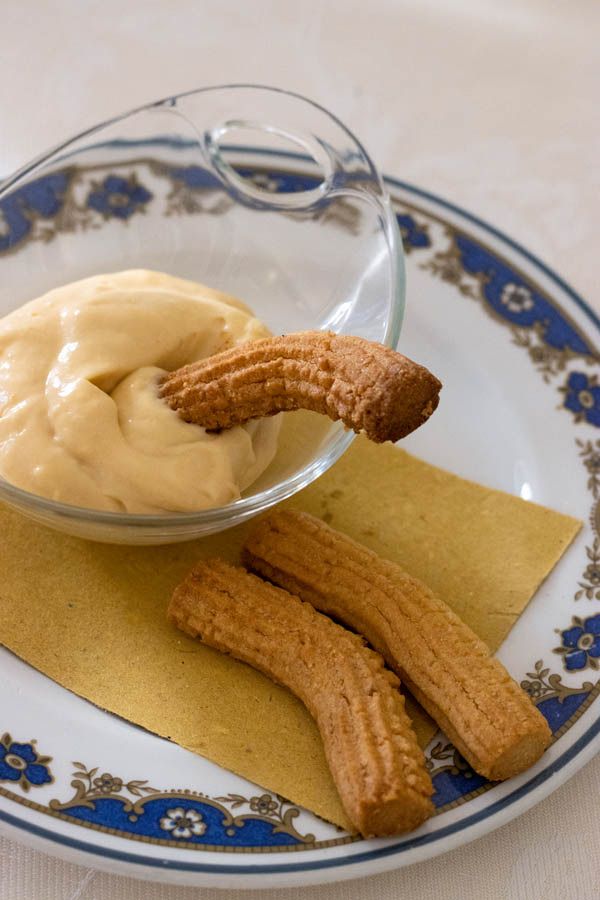 Mousse allo zabaione con krumiri
